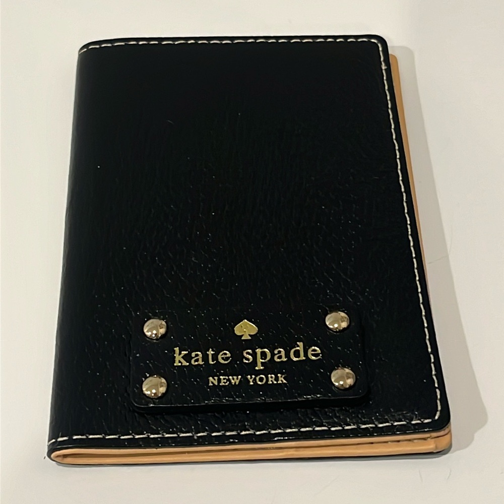 Kate Spade leather passport holder.
